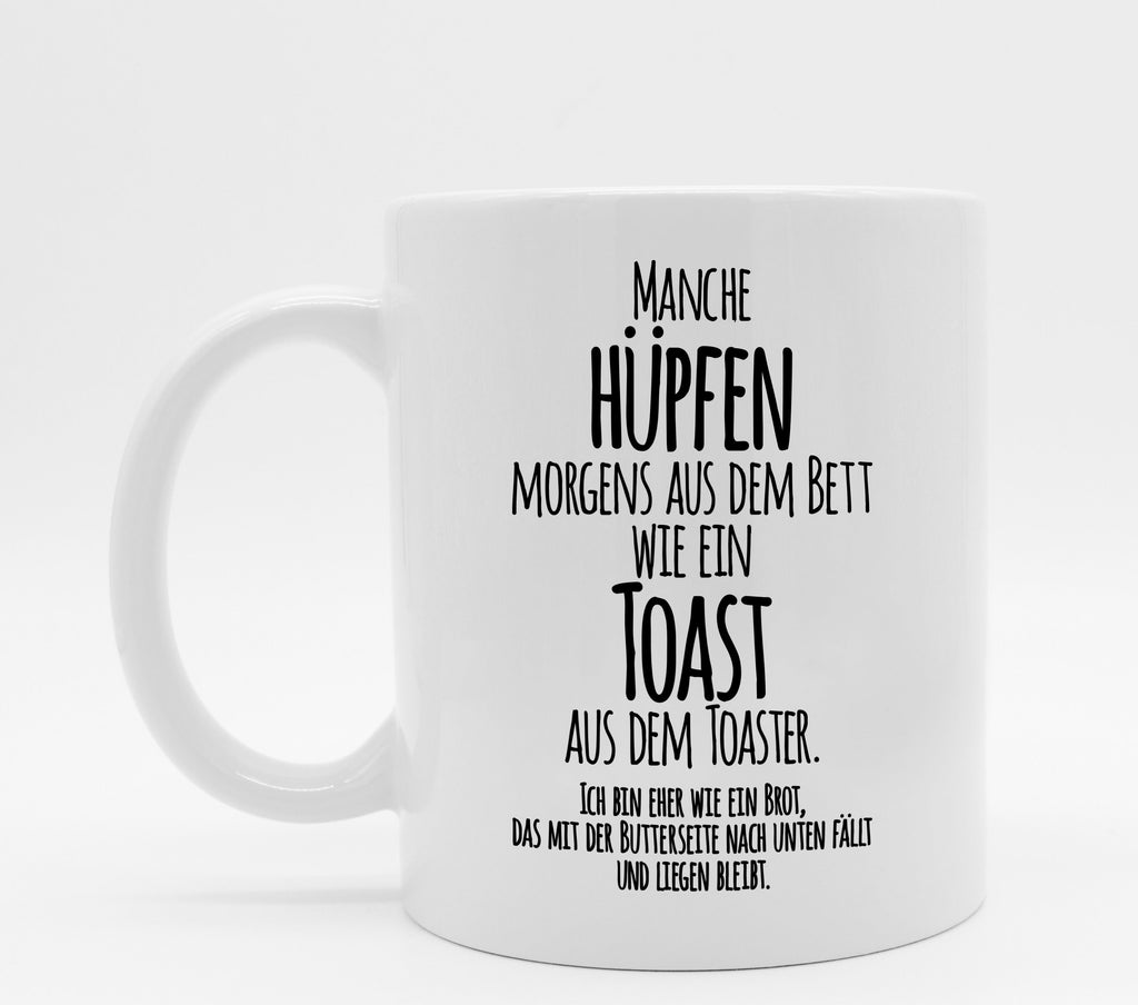 Tasse mit Spruch Brot