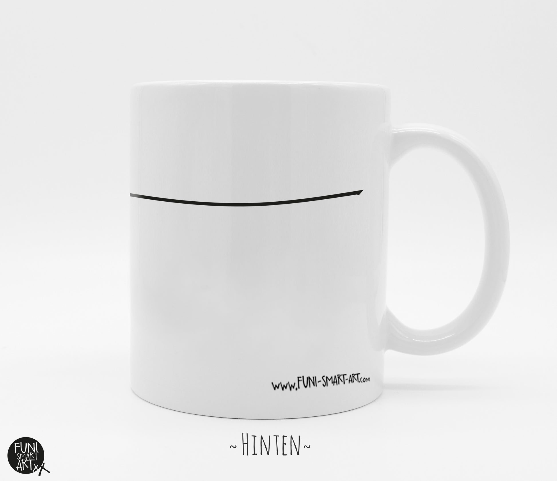 Tasse mit Spruch Dreisatz