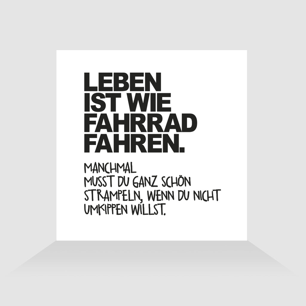 Kühlschrankmagnet Fahrrad