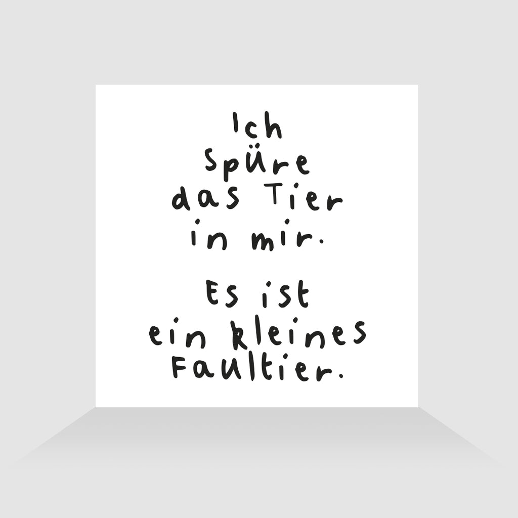 Kühlschrankmagnet Faultier