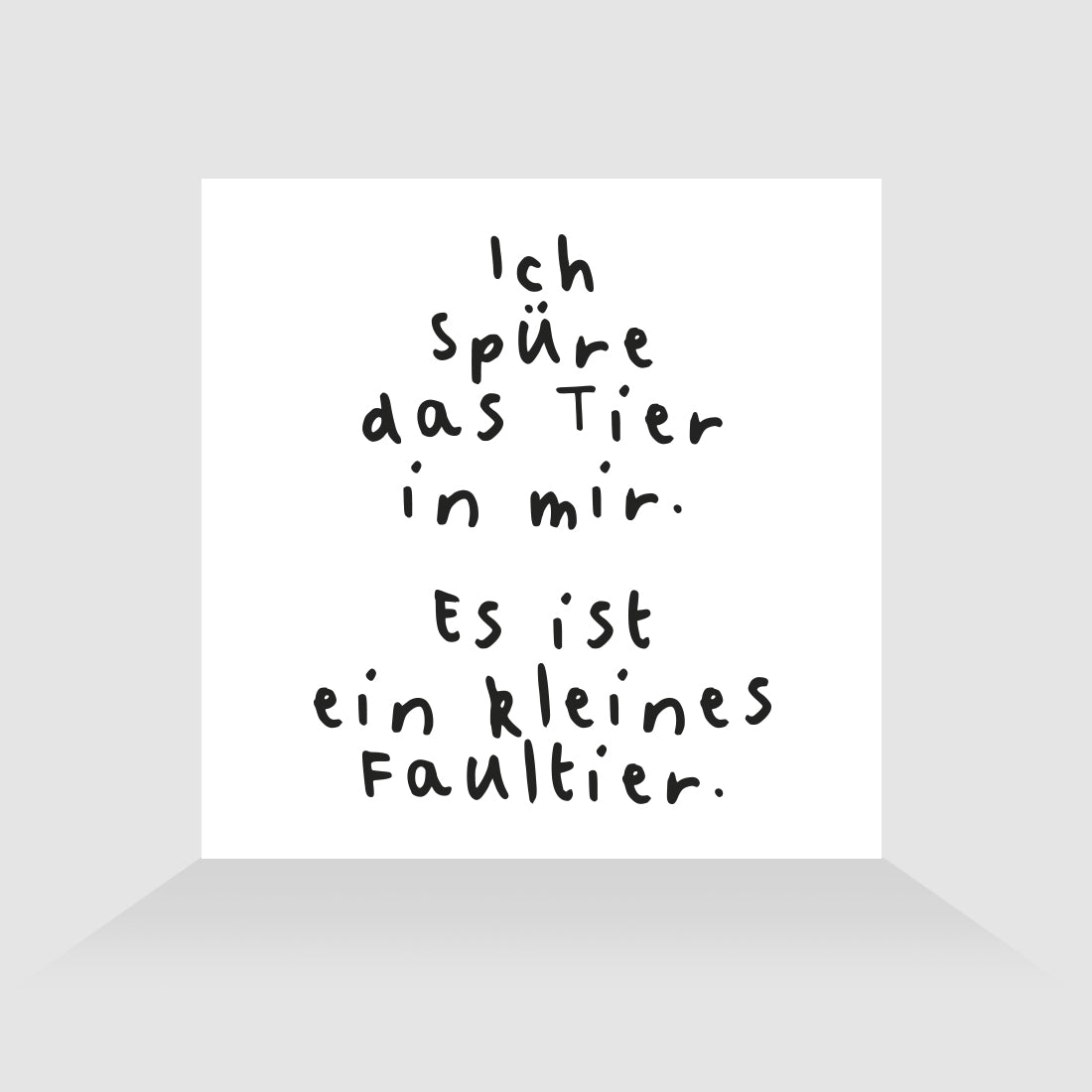 Kühlschrankmagnet Faultier