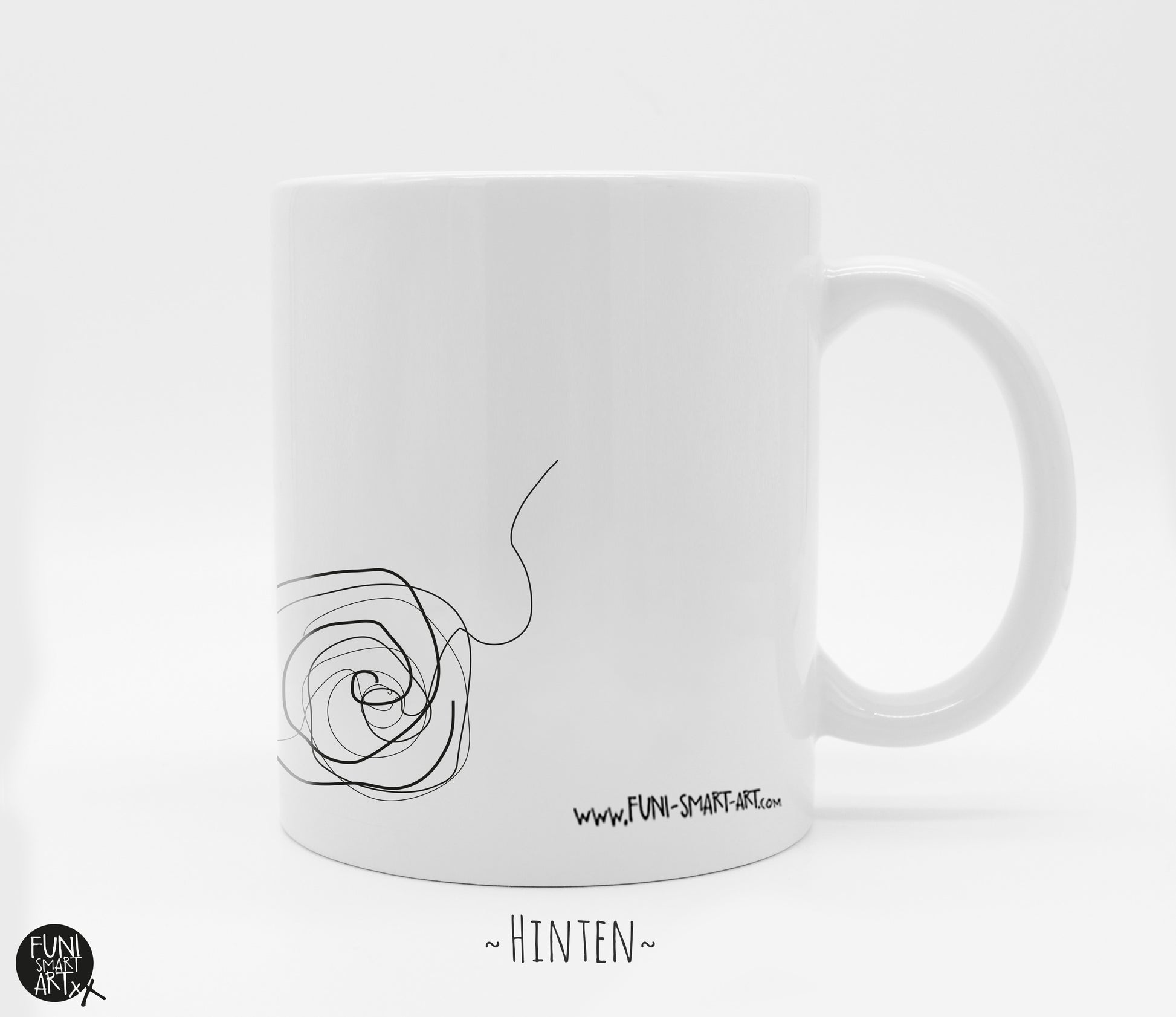 Tasse mit Spruch Gefühle