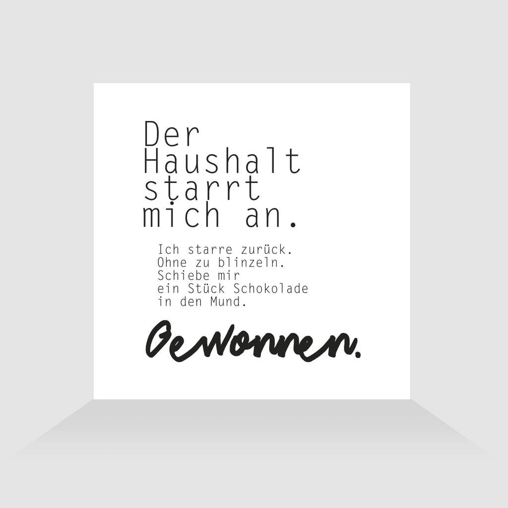 Kühlschrankmagnet Gewonnen