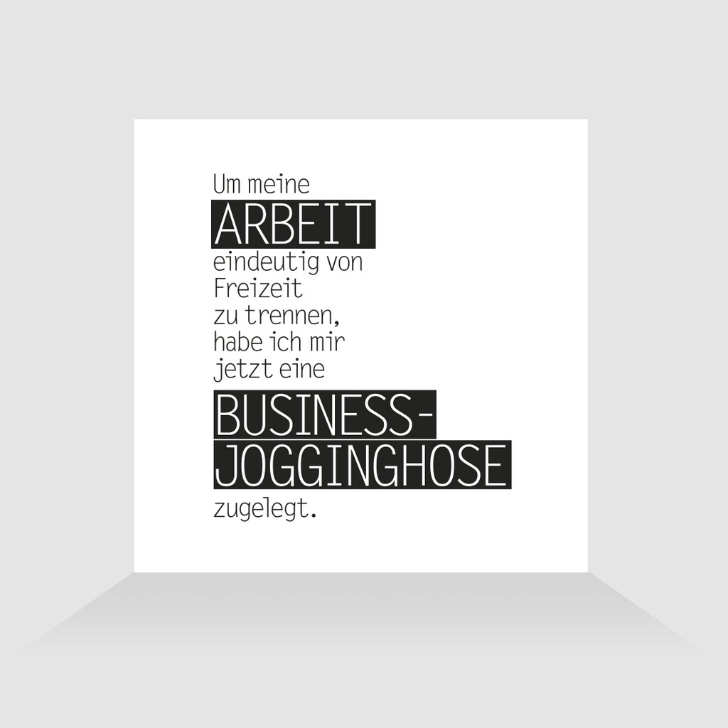 Kühlschrankmagnet Jogginghose