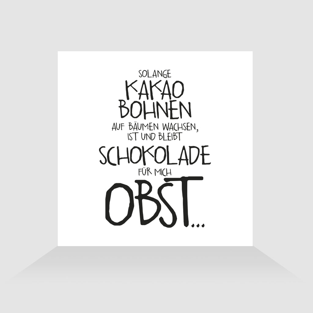 Kühlschrankmagnet Kakaobohnen