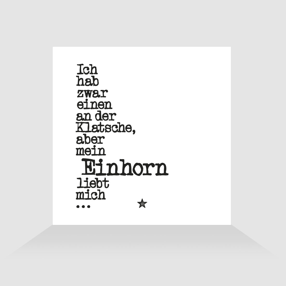 Kühlschrankmagnet Klatsche