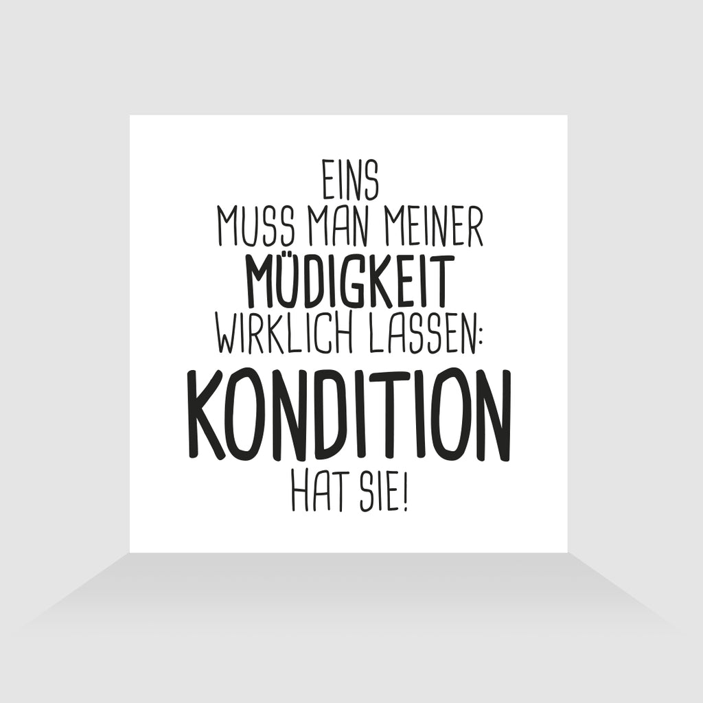 Kühlschrankmagnet Kondition