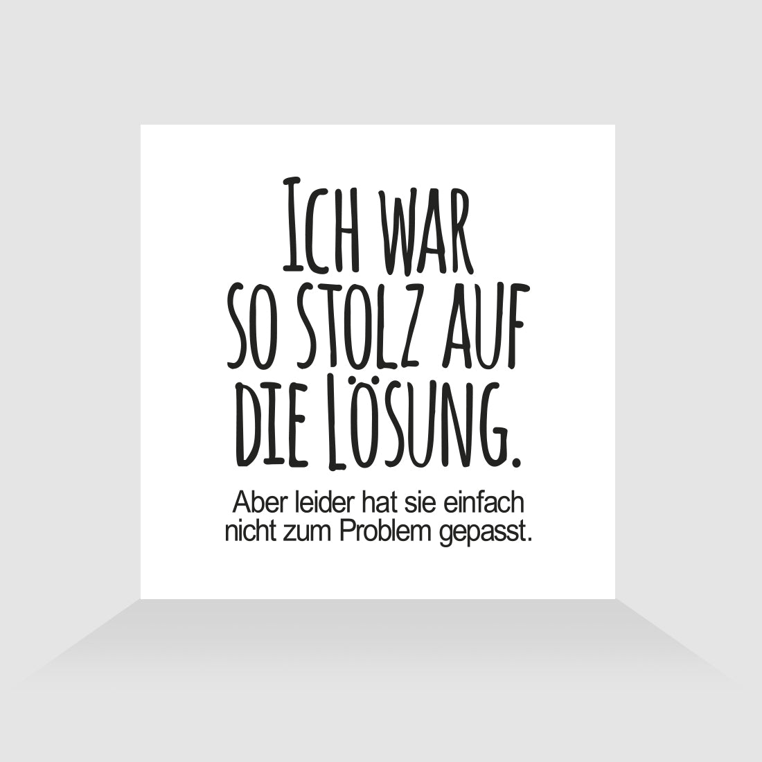 Kühlschrankmagnet Lösung