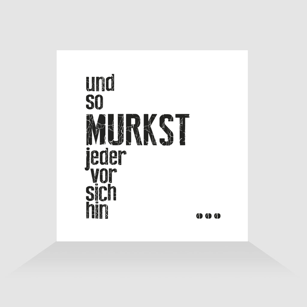 Kühlschrankmagnet Murksen