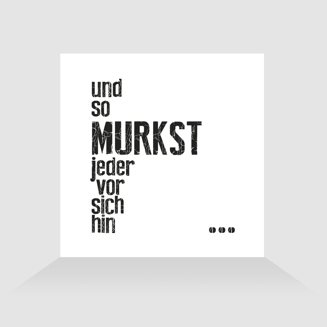 Kühlschrankmagnet Murksen