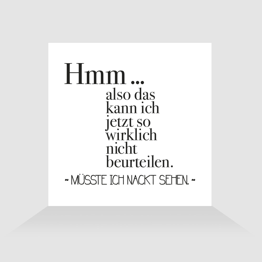 Kühlschrankmagnet Nackt