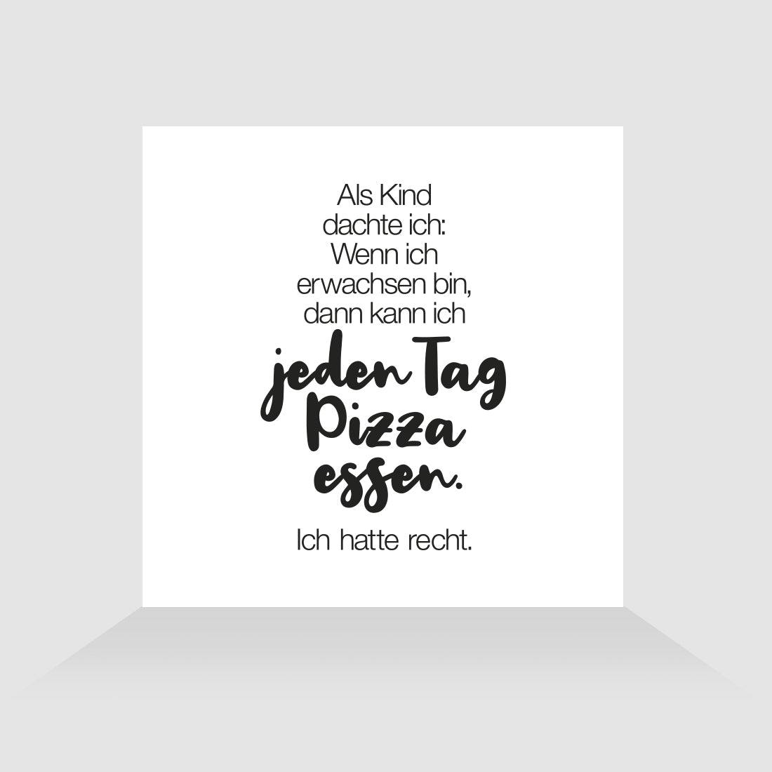 Kühlschrankmagnet Pizza