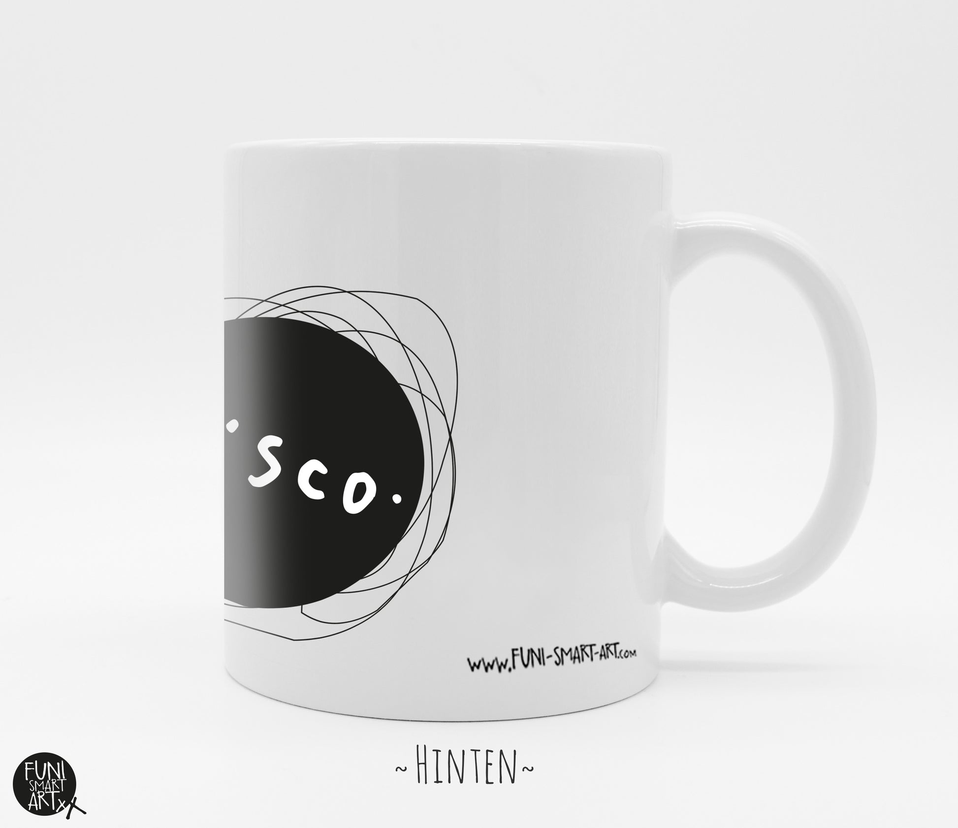 Tasse mit Spruch Pommes