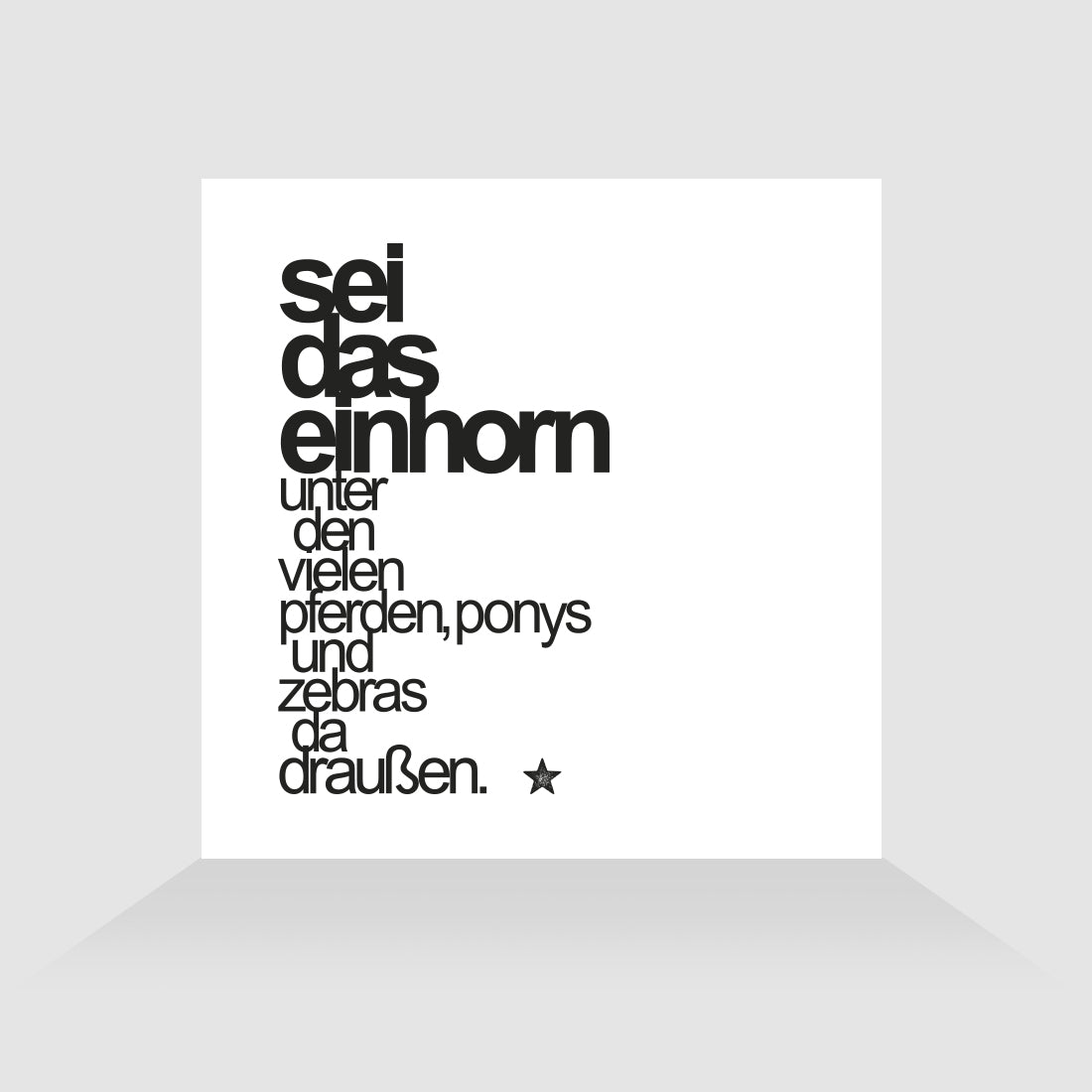 Kühlschrankmagnet Pony