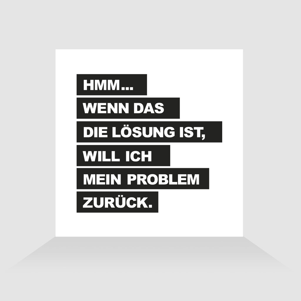 Kühlschrankmagnet Problemreklamtion