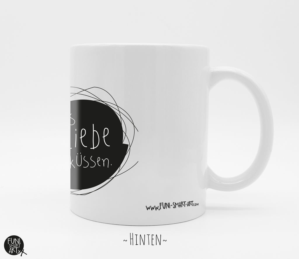 Tasse mit Spruch Schiss