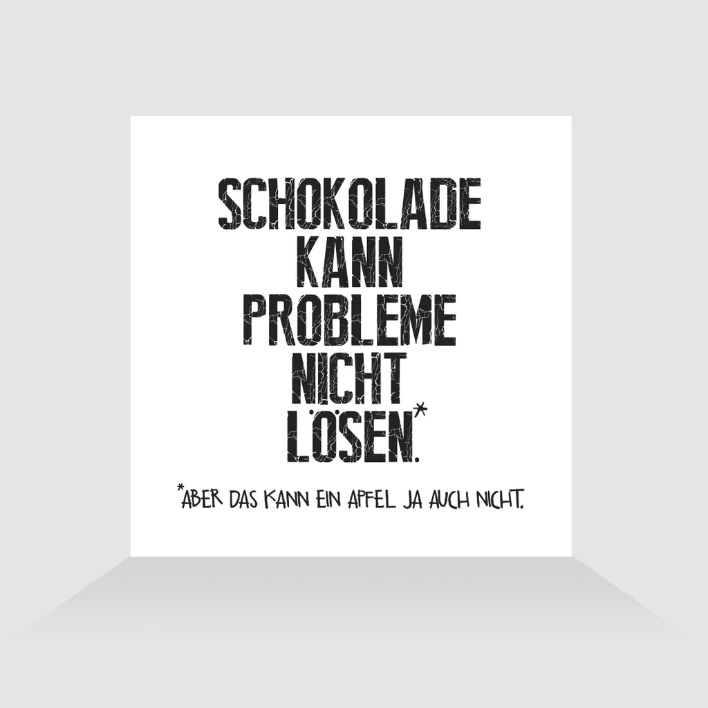 Kühlschrankmagnet Schokoapfel