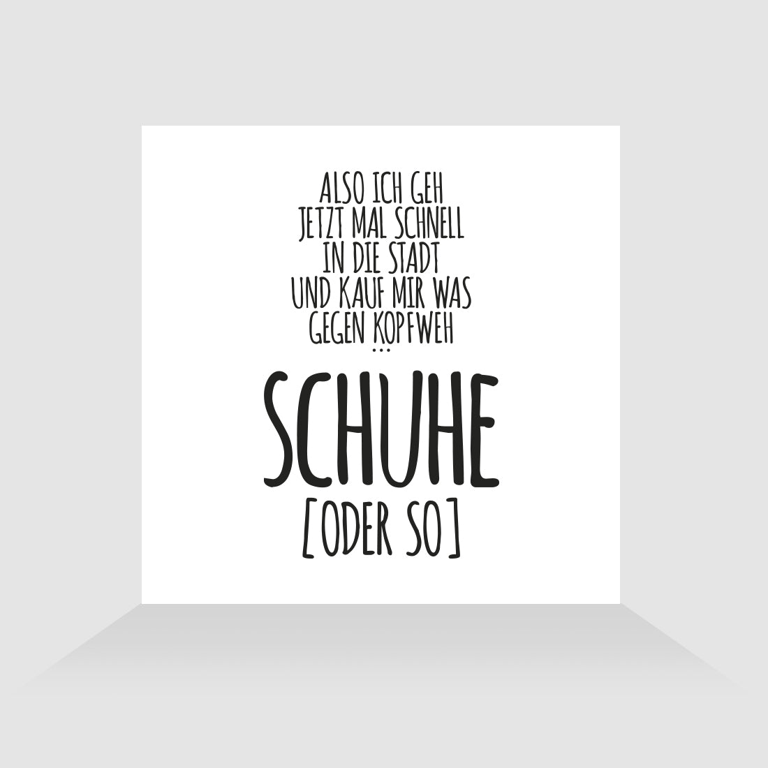 Kühlschrankmagnet Schuhe