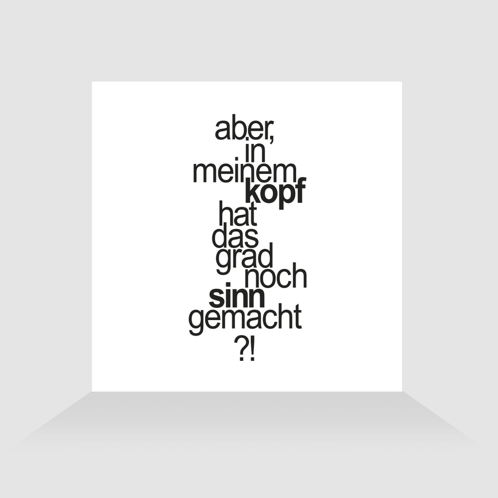 Kühlschrankmagnet Sinn