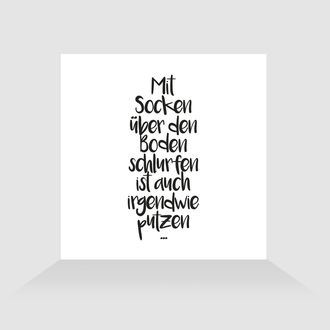 Kühlschrankmagnet Socken