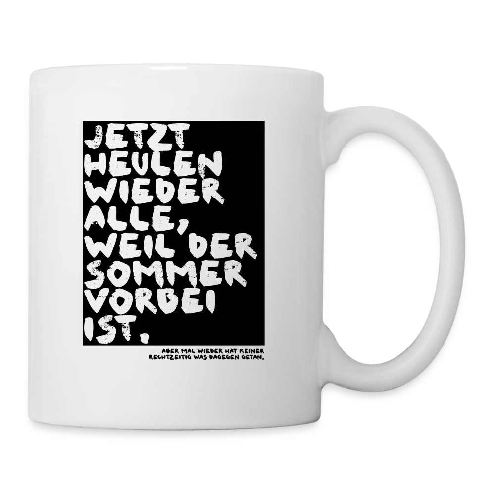 Tasse Tschüs Sommer - Weiß