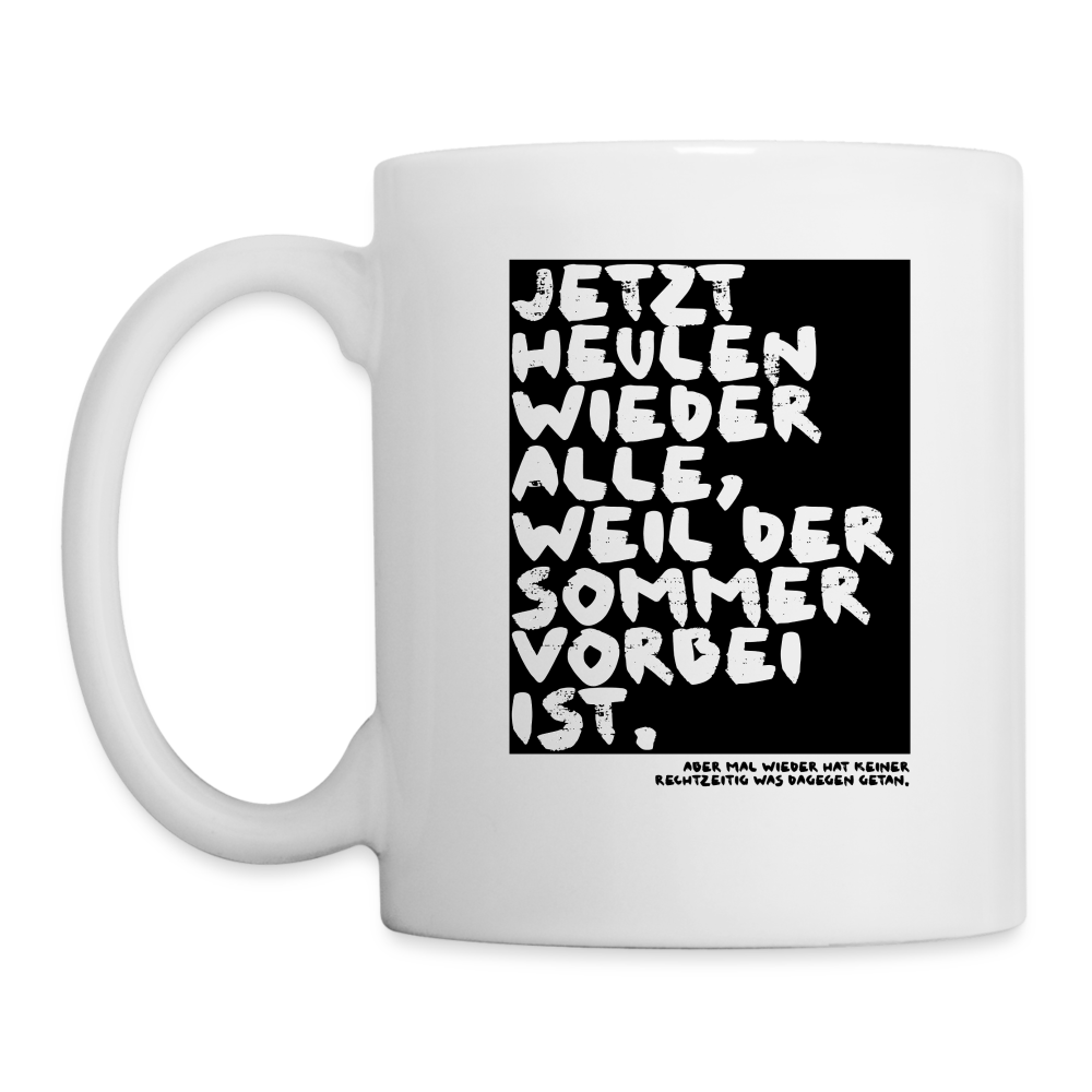 Tasse Tschüs Sommer - Weiß