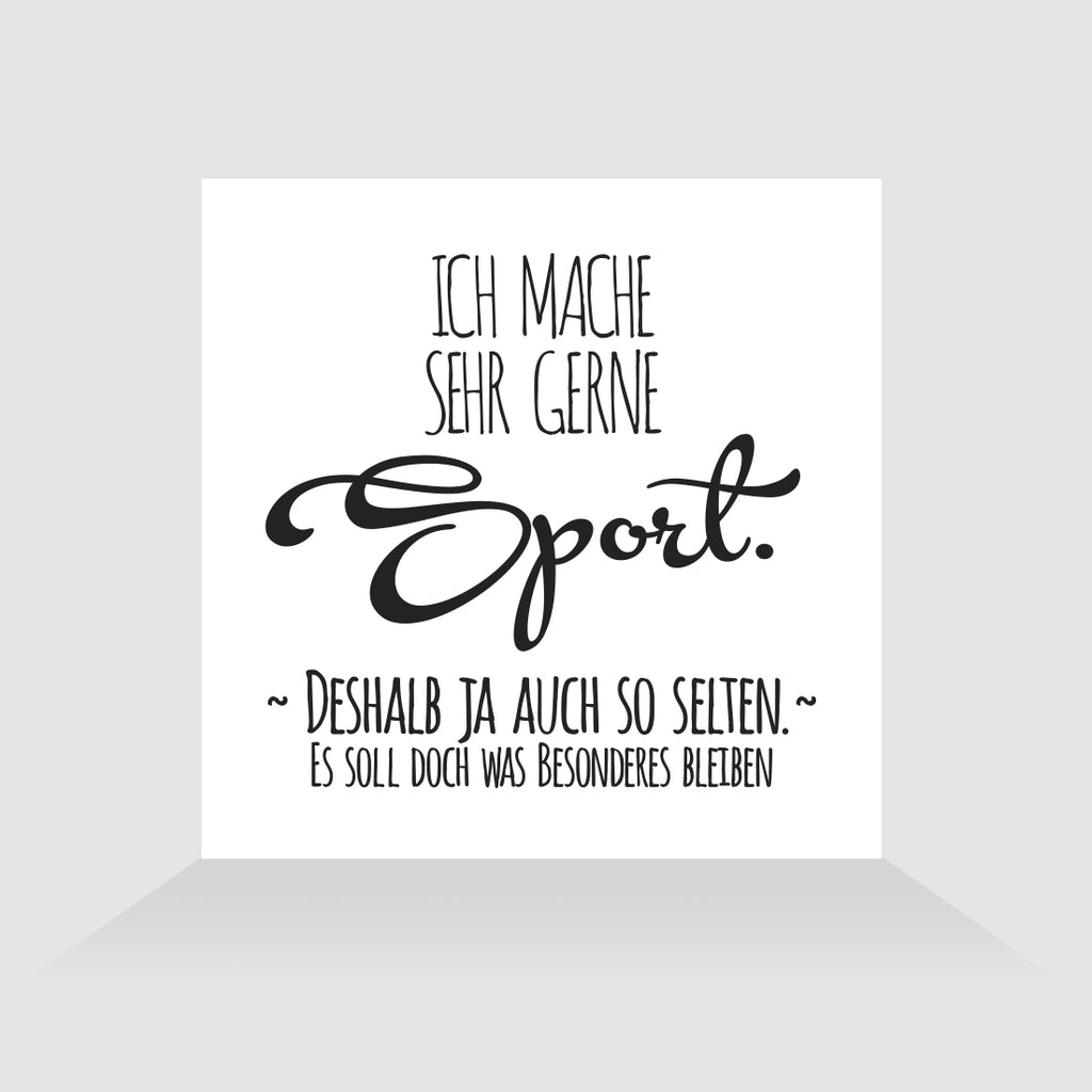 Kühlschrankmagnet Sportskanone