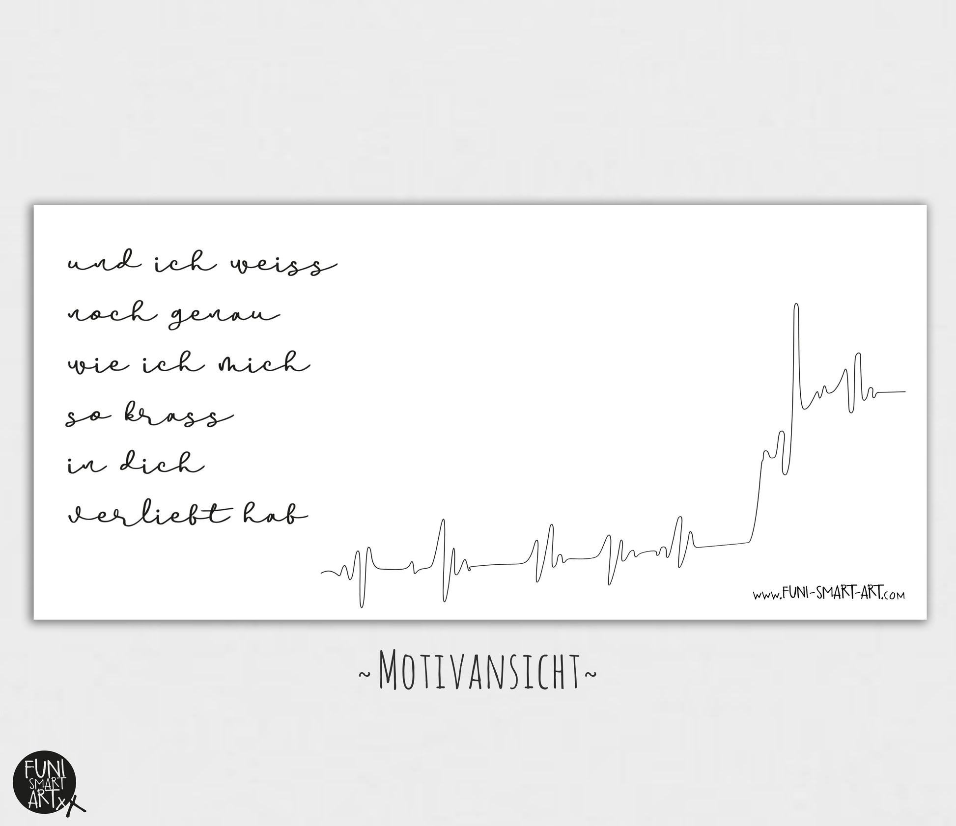 Tasse mit Spruch Verliebt