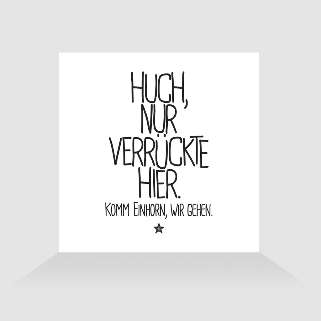 Kühlschrankmagnet Verrückte