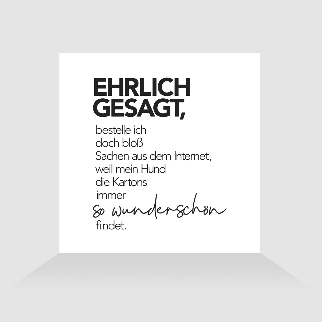 Kühlschrankmagnet Wunderschön