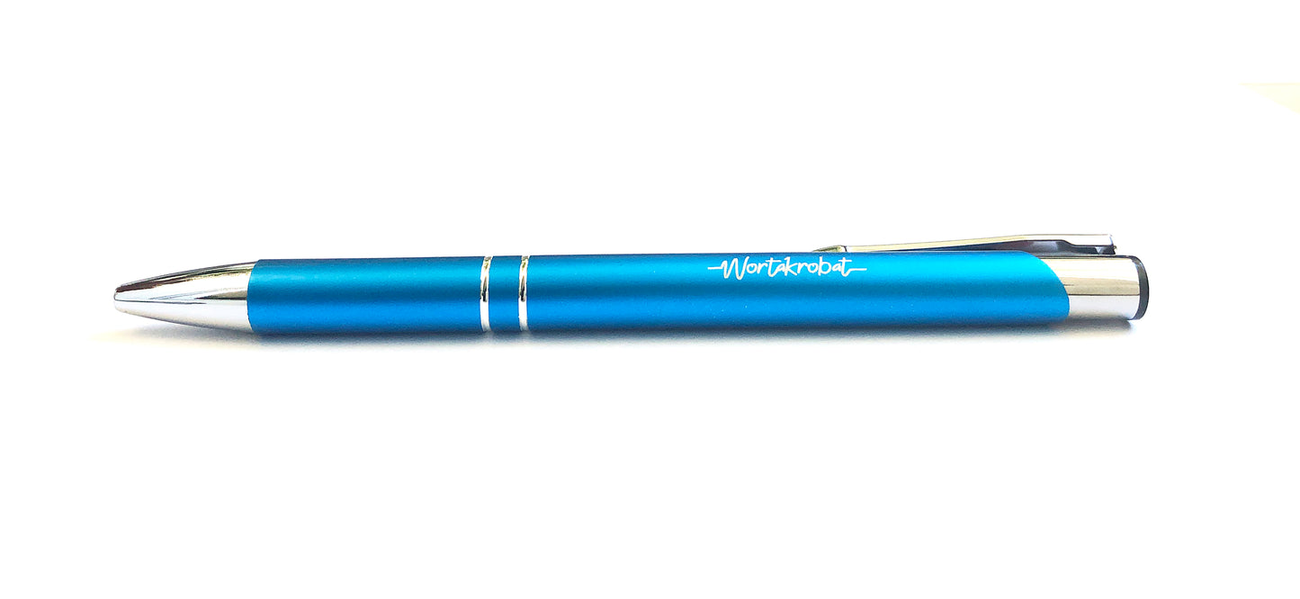 Kugelschreiber mit Gravur | 3er-Stiftset in blau, grün und rot