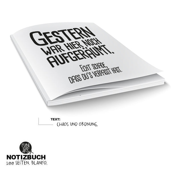 Notizbuch Aufgeräumt (DIN A5)