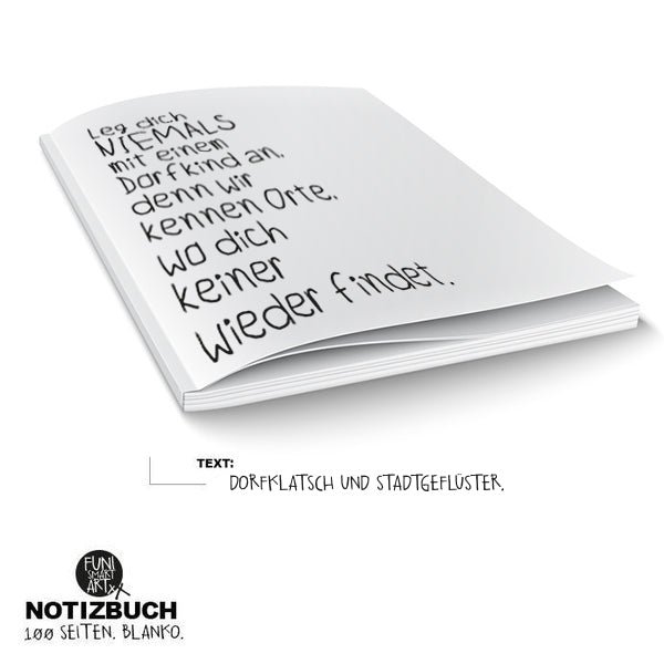 Notizbuch Dorfkind (DIN A5)