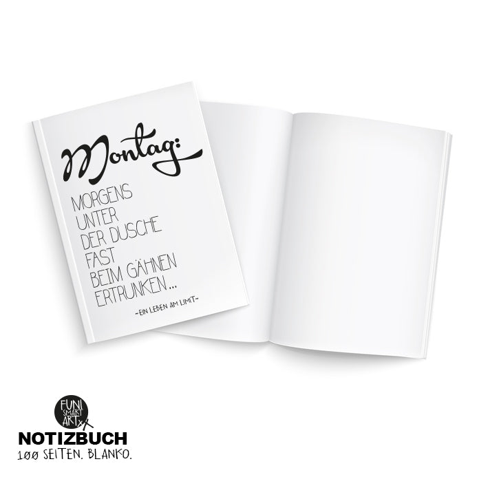 Notizbuch Gähnen (DIN A5)
