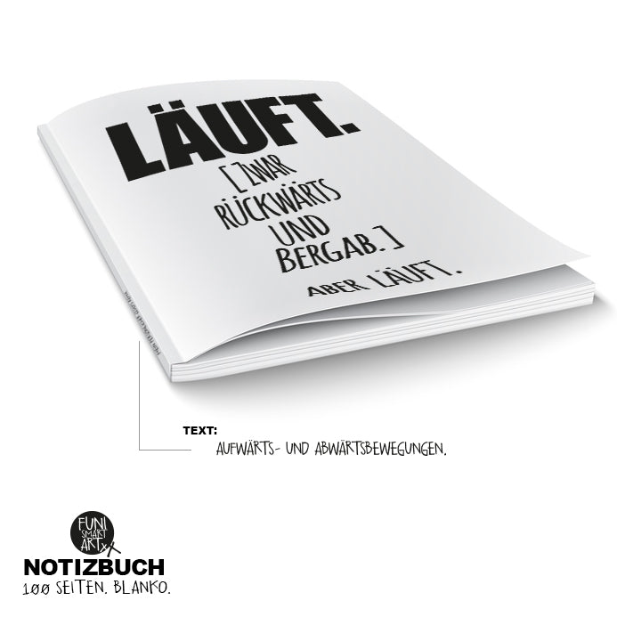 Notizbuch Läuft (DIN A5)