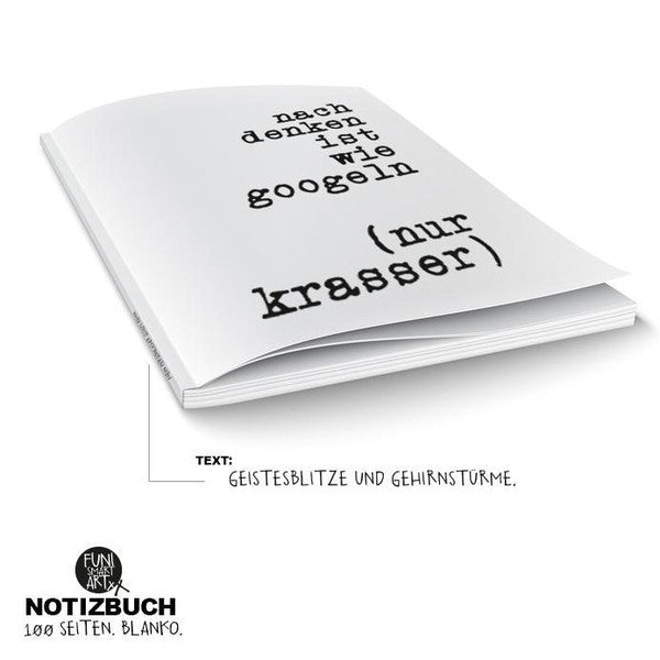 Notizbuch Nachdenken (DIN A5)