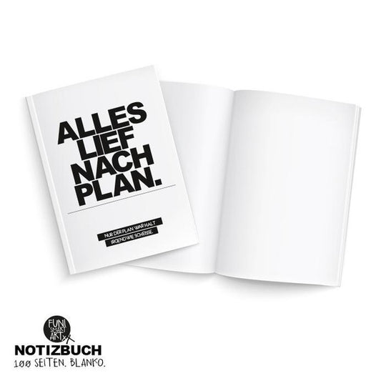 Notizbuch Plan (DIN A5)