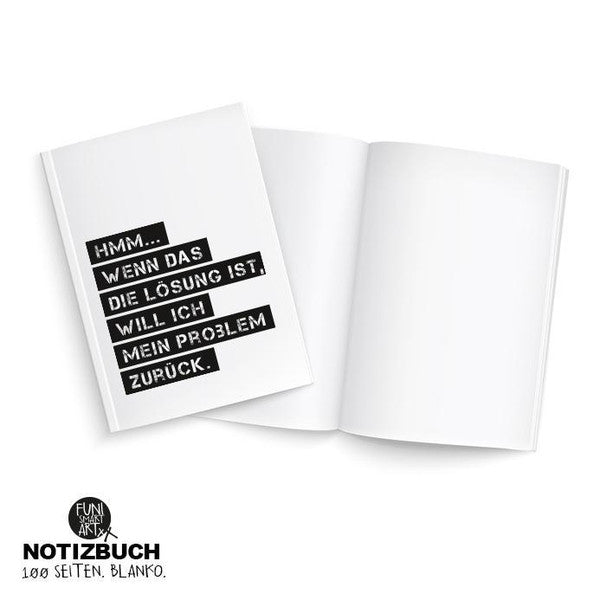 Notizbuch Problem (DIN A5)